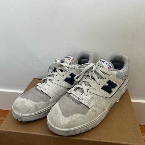New Balance Other - New Balance 550 Nimbus Cloud with Raincloud and NB Navy 11.5